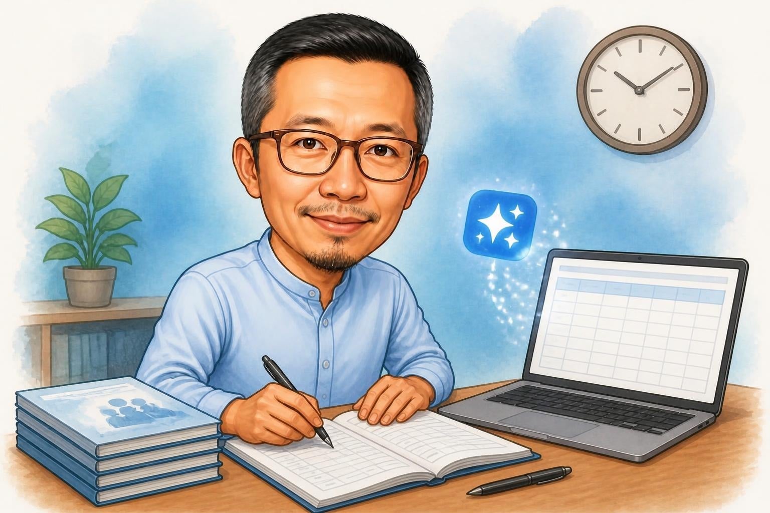 Deskripsi Rapor Kilat dengan AI: Personal untuk Tiap Siswa, Selesai dalam Satu Jam